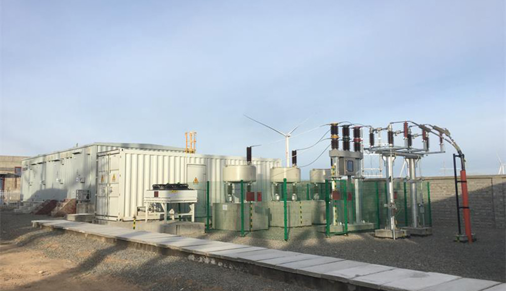 大唐十三師三塘湖風電場110kV變電站 大唐十三師三塘湖風電場110kV變電站