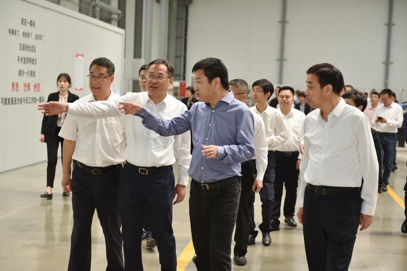 安徽省宣城市績(jī)溪縣黨政代表團(tuán)考察安靠智電